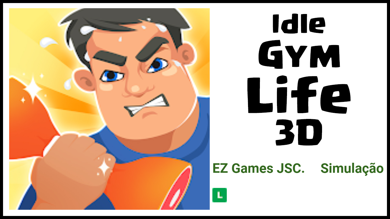 jogando o jogo Idle Gym Life 3D! mais gameplay se tiver gostei